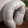 Coussin de maternité et d’allaitement 170 cm arbre gris