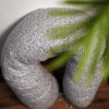 Coussin de maternité et d’allaitement 170 cm gris arbre blanc