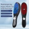 Brosse vibrante pour cuir chevelu 2-en-1