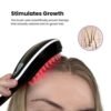 Brosse vibrante pour cuir chevelu 2-en-1
