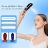 Brosse vibrante pour cuir chevelu 2-en-1