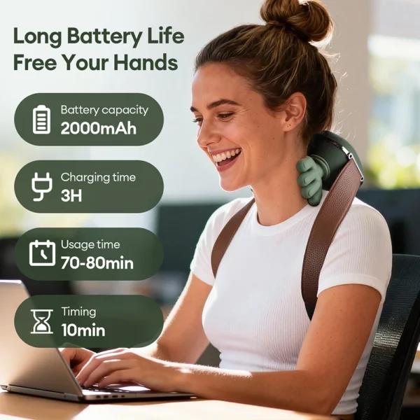 4D massager with Bionic technology مدلك رباعي الأبعاد بتقنية بيونيك
