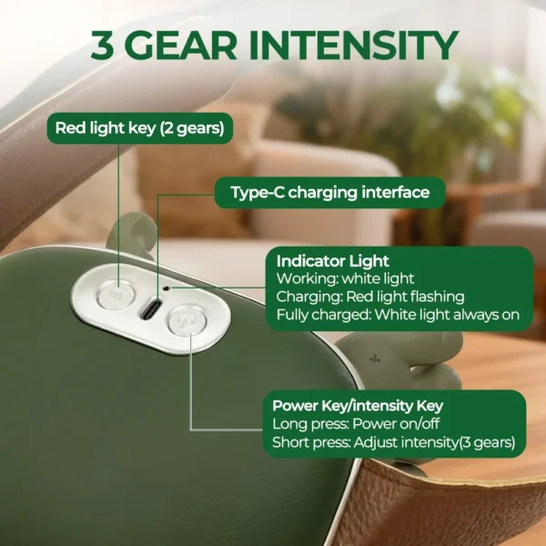 4D massager with Bionic technology مدلك رباعي الأبعاد بتقنية بيونيك